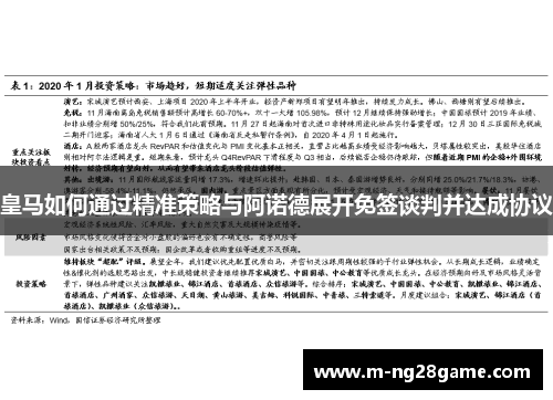 皇马如何通过精准策略与阿诺德展开免签谈判并达成协议